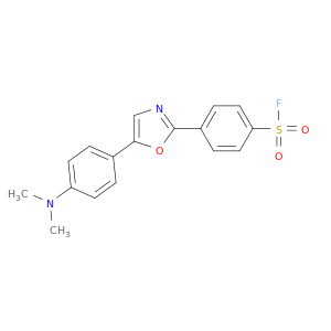 Benzenesulfonyl fluoride, 4-[5-[4-(dimethylamino)phenyl]-2-oxazolyl]-