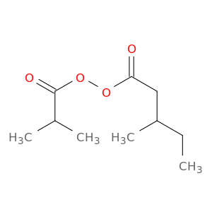 Peroxide, 3-methyl-1-oxopentyl 2-methyl-1-oxopropyl