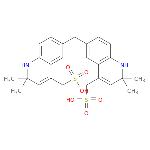 4-Quinolinemethanesulfonicacid, 6,6'-methylenebis[1,2-dihydro-2,2-dimethyl-
