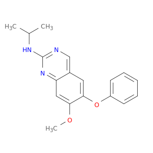 2-Quinazolinamine, 7-methoxy-N-(1-methylethyl)-6-phenoxy-