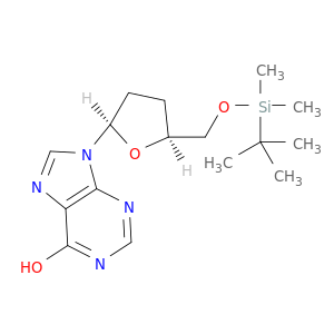 Inosine, 2',3'-dideoxy-5'-O-[(1,1-dimethylethyl)dimethylsilyl]-