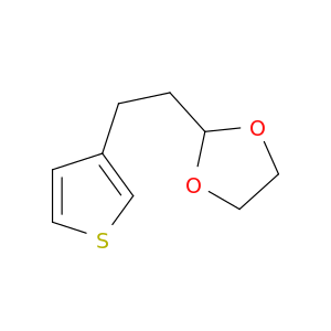 1,3-Dioxolane, 2-[2-(3-thienyl)ethyl]-