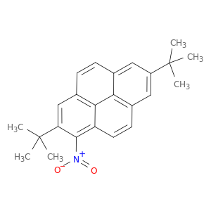 Pyrene, 2,7-bis(1,1-dimethylethyl)-1-nitro-