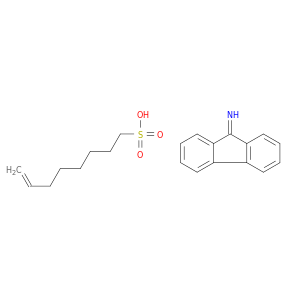 7-Octene-1-sulfonic acid, compd. with 9H-fluoren-9-imine (1:1)