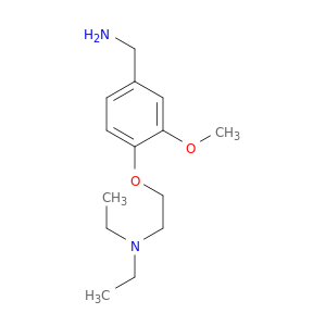 {4-[2-(Diethylamino)ethoxy]-3-methoxyphenyl}methanamine