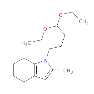 1H-Indole, 1-(4,4-diethoxybutyl)-4,5,6,7-tetrahydro-2-methyl-