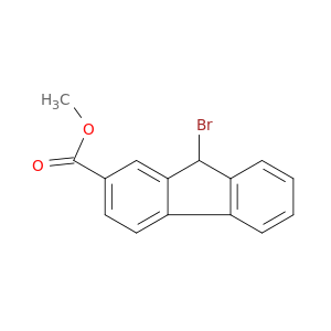 9H-Fluorene-2-carboxylic acid, 9-bromo-, methyl ester