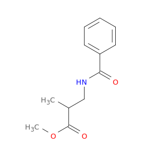 Propanoic acid, 3-(benzoylamino)-2-methyl-, methyl ester
