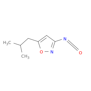 Isoxazole, 3-isocyanato-5-(2-methylpropyl)-