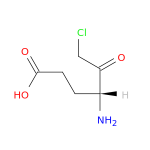 Hexanoic acid, 4-amino-6-chloro-5-oxo-, (R)-