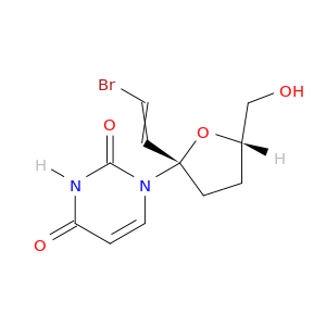 Uridine,5-(2-bromoethenyl)-2',3'-dideoxy-, (E)- (9CI)