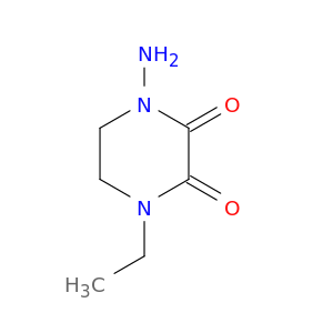 2,3-Piperazinedione,1-amino-4-ethyl-