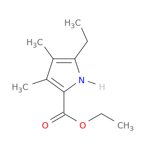 1H-Pyrrole-2-carboxylic acid, 5-ethyl-3,4-dimethyl-, ethyl ester