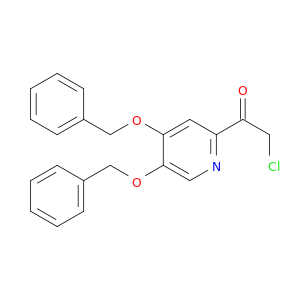 Ethanone, 1-[4,5-bis(phenylmethoxy)-2-pyridinyl]-2-chloro-