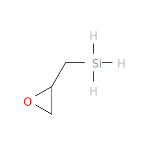 Silane, (oxiranylmethyl)-