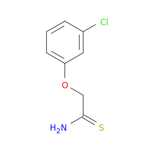 2-(3-氯苯氧基)硫代乙酰胺