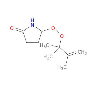 2-Pyrrolidinone, 5-[(1,1,2-trimethyl-2-propenyl)dioxy]-