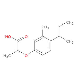 2-(4-BUTAN-2-YL-3-METHYL-PHENOXY)PROPANOIC ACID