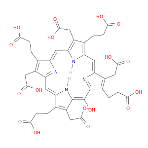 21H,23H-Porphine-2,7,12,17-tetrapropanoicacid, 3,8,13,18-tetrakis(carboxymethyl)-5-hydroxy-