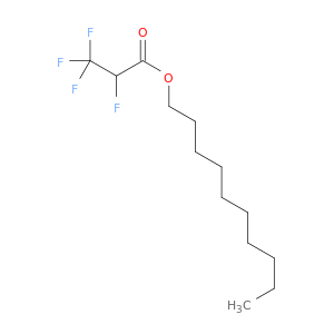 Propanoic acid, 2,3,3,3-tetrafluoro-, decyl ester
