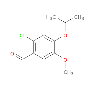 2-CHLORO-4-ISOPROPOXY-5-METHOXYBENZALDEHYDE