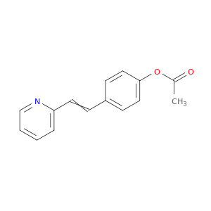 Phenol,4-[2-(2-pyridinyl)ethenyl]-, 1-acetate