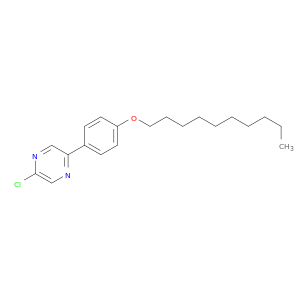 Pyrazine, 2-chloro-5-[4-(decyloxy)phenyl]-