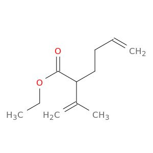 5-Hexenoic acid, 2-(1-methylethenyl)-, ethyl ester