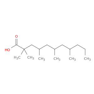Undecanoic acid, 2,2,4,6,8-pentamethyl-