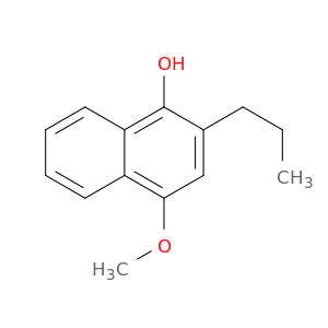 1-Naphthalenol, 4-methoxy-2-propyl-