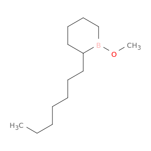 Borinane, 1-methoxy-2-heptyl-