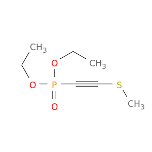Phosphonic acid, [(methylthio)ethynyl]-, diethyl ester