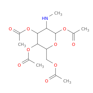 [2,5-diacetyloxy-6-(acetyloxymethyl)-3-methylamino-oxan-4-yl] acetate