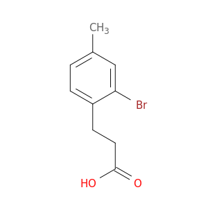 3-(2-溴-4-甲基苯基)丙酸