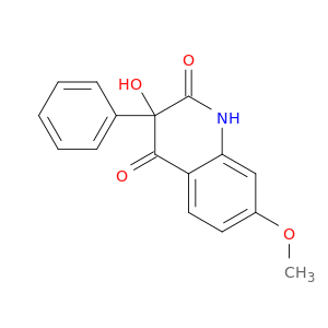 2,4(1H,3H)-Quinolinedione, 3-hydroxy-7-methoxy-3-phenyl-