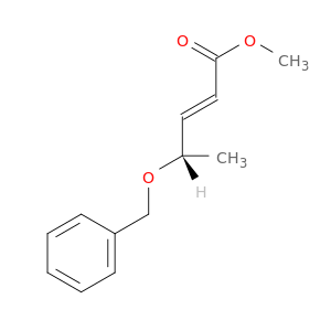 甲基(2E,4S)-(-)-4-(苯甲氧基)戊基-2-烯酸