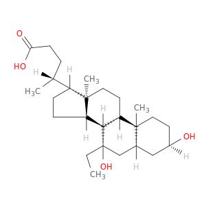 Cholan-24-oic acid,7-ethyl-3,7-dihydroxy-, (3a,5b,7a)-