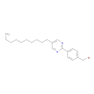 Pyrimidine, 2-[4-(bromomethyl)phenyl]-5-decyl-