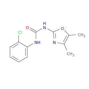 1-(2-chlorophenyl)-3-(4,5-dimethyl-1,3-oxazol-2-yl)urea