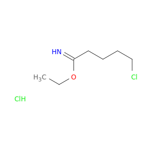 Pentanimidic acid, 5-chloro-, ethyl ester, hydrochloride