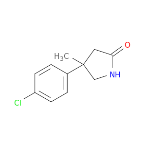 4-(4-Chlorophenyl)-4-methylpyrrolidin-2-one