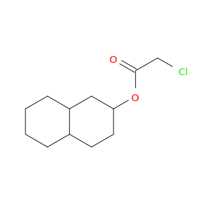 Acetic acid, chloro-, decahydro-2-naphthalenyl ester