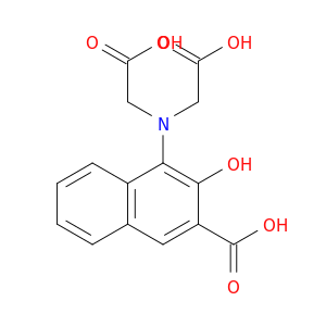2-Naphthalenecarboxylic acid, 4-[bis(carboxymethyl)amino]-3-hydroxy-