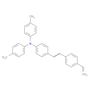 Benzenamine, 4-[2-(4-ethenylphenyl)ethenyl]-N,N-bis(4-methylphenyl)-