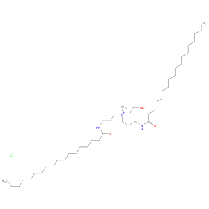 1-丙氨酸,N-(2-羟乙基)-N-甲基-3-[(1-氧代辛二烯基)氨基]-N-[3-[3-氧辛酰基)氨基]丙基-,氯化物(1：1)