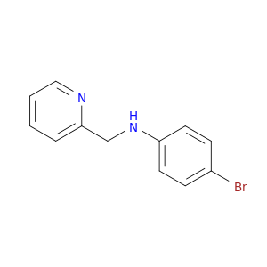 4-bromo-N-[(pyridin-2-yl)methyl]aniline