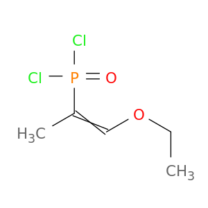 Phosphonic dichloride, (2-ethoxy-1-methylethenyl)-
