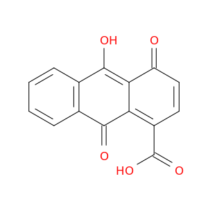 1-Anthracenecarboxylic acid, 4,9-dihydro-10-hydroxy-4,9-dioxo-