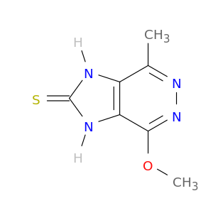 2H-Imidazo[4,5-d]pyridazine-2-thione,1,3-dihydro-4-methoxy-7-methyl-