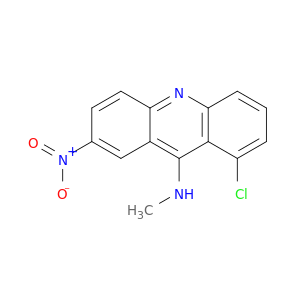 9-Acridinamine, 1-chloro-N-methyl-7-nitro-